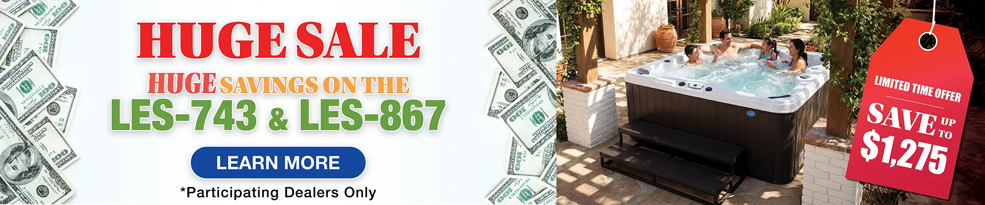 Calspas hot tub being used in a family setting - Rochester